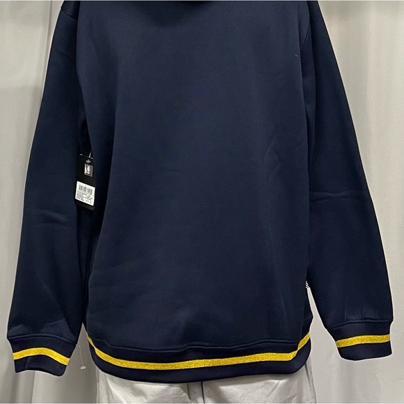 New Large NBA National Basketball Association Aviator Navy Blue Pullover Hoodie - Picture 6 of 7
